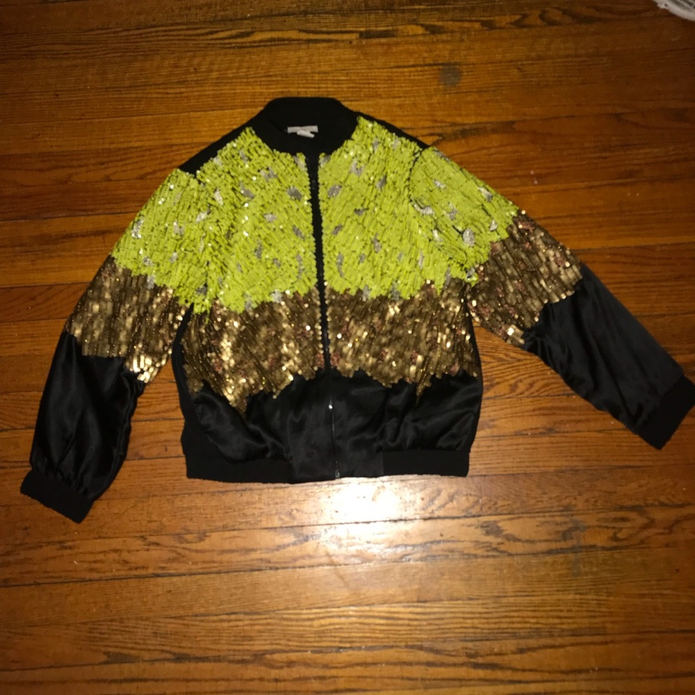 Silky Sequin Jacket